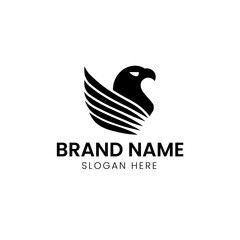 Flying Eagle Bird Logo Design