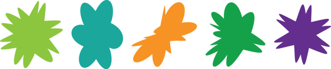 Vintage Floral Frame and Decorative Border Vector – Colorful Flower Design with Geometric Texture and Ornate Elements for Invitations and Branding