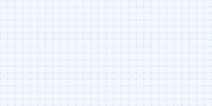 Blue grid paper with dot background