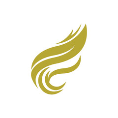 Hair logo template vector icon illustration design