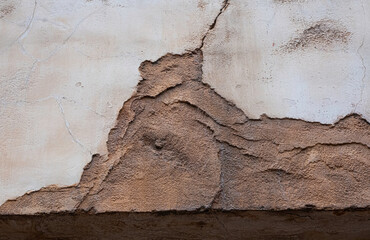 Cracked Distressed Concrete