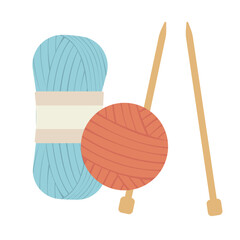 毛糸のイラスト