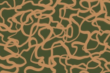 Earth tone maze-like abstract pattern, minimal artistic background
