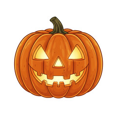 Illuminated Jack-O&rsquo;-Lantern Pumpkin &ndash; Classic Halloween Decoration