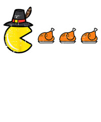 Thanksgiving Video Game Eating Turkey Gamer