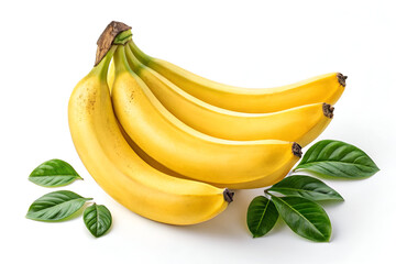 bananas isolated on white background