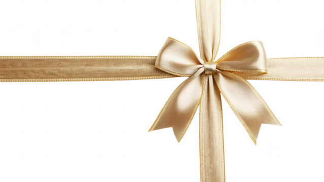 Elegant gift wrapping with luxurious satin ribbon bow, perfect for celebrations, special occasions, and adding a touch of sophistication to any event