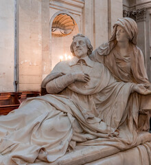 Sorbonne university, the chapel, Paris, France