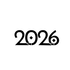 Stylish 2026 new year design