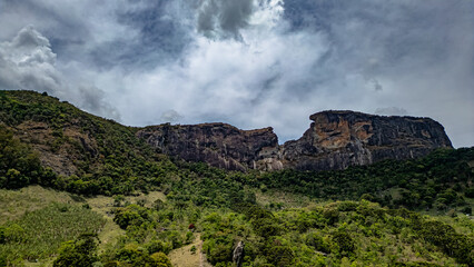 Mountain Countryside Rural Houses Baú Rock São Bento Sapucaí São Paulo Brazil South America Climbing Points Travel Tourism Adventure Landscape Nature Valley Hilltop Scenic Destination Horizon Outdoors