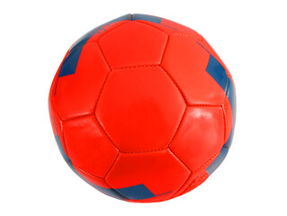 Fototapeta premium red soccer ball on a transparent background