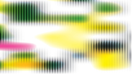 Abstract White Background with Blurred Color Shapes and Vertical Lines
