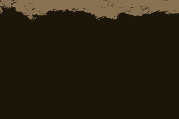 Obraz premium Deep chocolate abstract scratched pattern with irregular lines and textured depth, ideal for industrial themes.