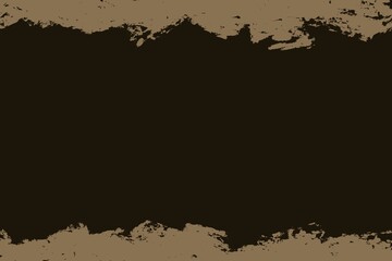 Dark brown abstract grunge texture with rough edges and faded spots, great for vintage or distressed effects