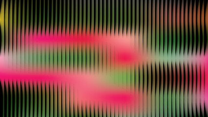 Dark Abstract Background with Blurred Neon Pink and Green Streaks Keywords: abstract, background