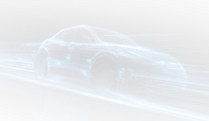 png fast abstract auto in futuristic city background
