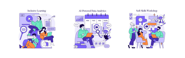Inclusive Learning, AI Data Analytics, and Soft Skills Workshop