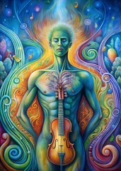 Fototapeta premium body music 