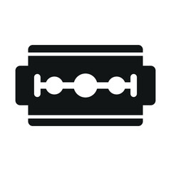 razor blade icon vector design template
