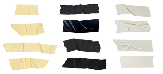 Adhesive tape strips