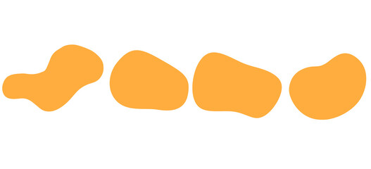 Abstract organic shape