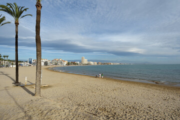 north beach, PeÃ±iscola, Castellon de la plana,Valencian community