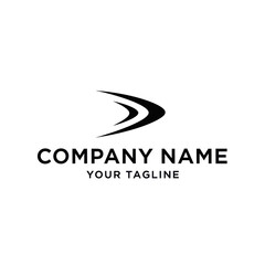 Modern Abstract Arrow Logo Design Company Name Tagline.