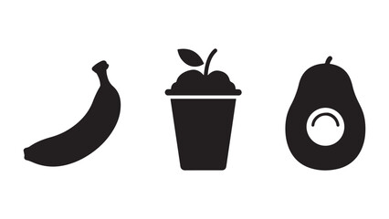 Vibrant fresh fruit juice beverage illustration with ingredients. fast food and drink