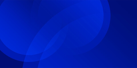 Abstract dark blue background with circles.
