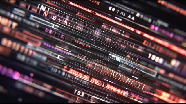 Abstract Digital Data Stream