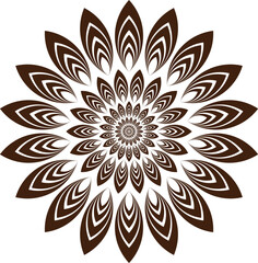 abstract flower vector illustration