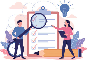 Wedding Cake Set Tiered Celebration Desserts Collection Floral Decoration Pastry Sweet Food Vector Illustration.