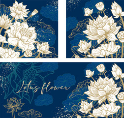 Flower card design template, perfect for greeting card, branding, packaging, and decorative projects