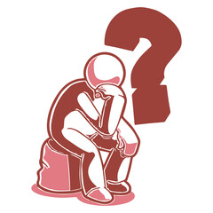 Pondering Question Mark