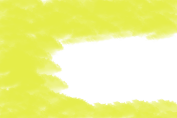 Yellow cloud wisps abstract