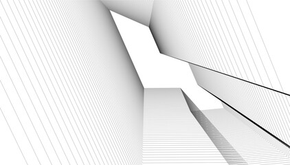 Architecture building vector 3d illustration