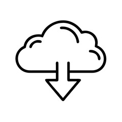 cloud and download