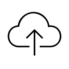 cloud upload icon design 