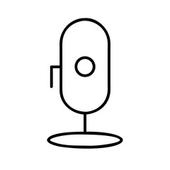 microphone icon vector