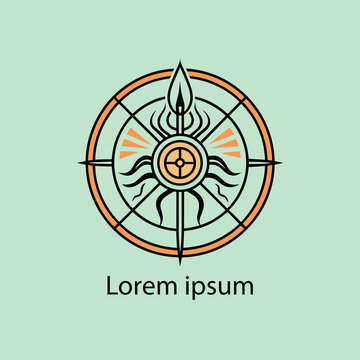 Celestial Lotus Compass
