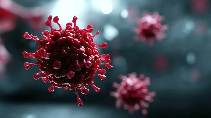 3D medical illustration of virus healthcare, biology and molecular science concept virus, bacteria, infection, microbiology, medicine, disease, science, pandemic - Powered by Adobe