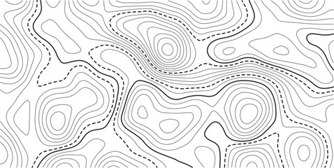 Vector geographic contour mounted map background. Abstract minimal The patter discovery vector topo map. Design illustration for wall art, fabric, packaging, web, banner, wallpaper.