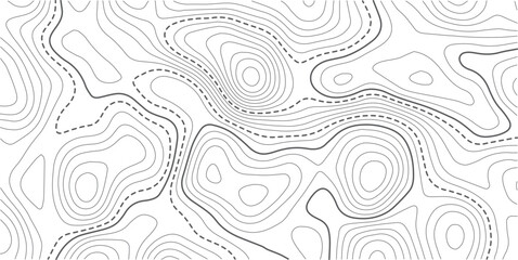 Vector geographic contour mounted map background. Abstract minimal The patter discovery vector topo map. Design illustration for wall art, fabric, packaging, web, banner, wallpaper.