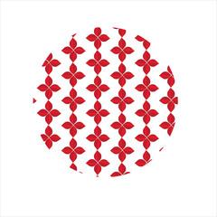 heart made of red hearts