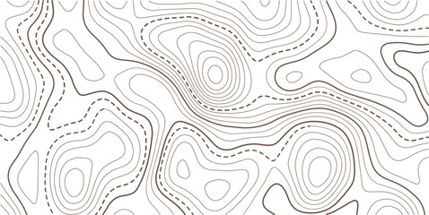 Topographic map background.Golden line topography map contour background.Transparent PNG Topographic line map. Modern design with White background with topographic wavy pattern design