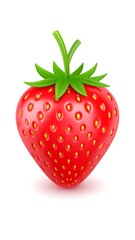 Vibrant Strawberry Delight - A Close-Up of Fresh, Juicy Red Fruit.