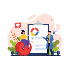 Nutritionist providing consultation on a personalized diet and wellness plan