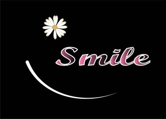 card with  coloful wording 