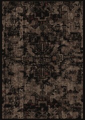 Masculine geometric glitch seamless pattern. Distorted natural earth tones colors white retro geo shape for men fashion. Modern retro light style design swatch masculine geometric glitch seamless 
