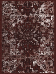 abstract texture fabric area rug, carpet, scarf, bedding cover pattern design